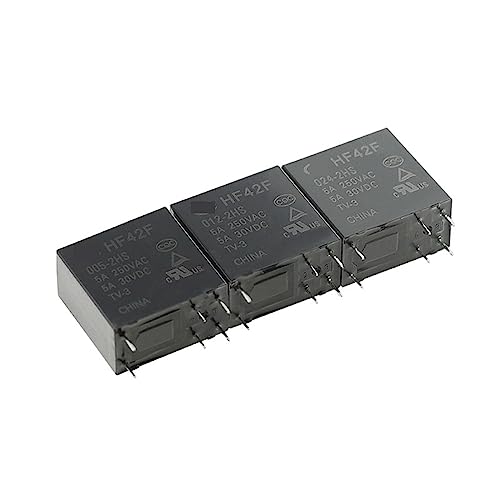 Relé HF42F-012-2HS de 12V y 6 pines para placas electrónicas 2
