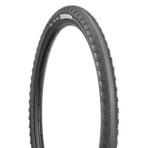 Teravail - Washburn Bicycle Tire | Light and Supple Casing | for Rough Pavement and Fast Gravel | 700 x 42 | Black Sidewall