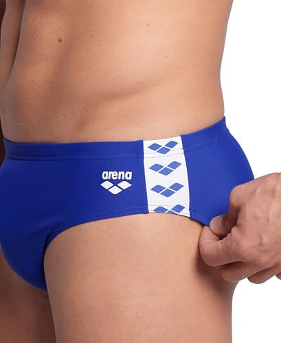 Image of Arena Mens Arena Feel Men's Icons Solid Swim Briefs