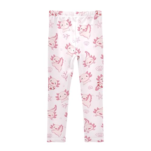 Girls Leggings Soft Comfortable Kids Pants for Yoga Dance Workout Toddler Teens Size 4-10T 32