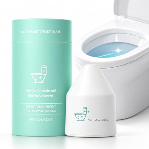 QQV Automatic Toilet Bowl Cleaner, No-Scrub Maintenance, Long-Lasting Freshness, Reduces
