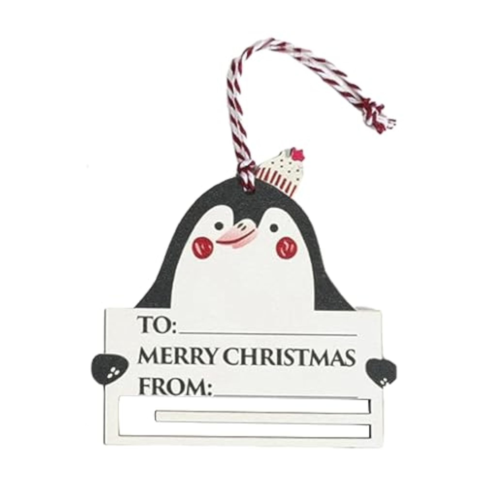 Christmas Penguin Money Holder for Cash