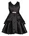 iGirlDress Little Girls Sleeveless V-Neckline Satin Flower Girl Dress Size 4-16