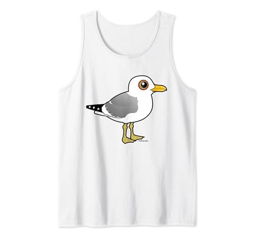 Common Gull Birdorable Funny Cartoon Bird Tank Top