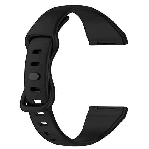 LOKEKE Fitbit Versa 4 �����p�o���h TPU �r���v�o���h�X�g���b�v Fitbit Versa 4/3 (TPU�u���b�N)