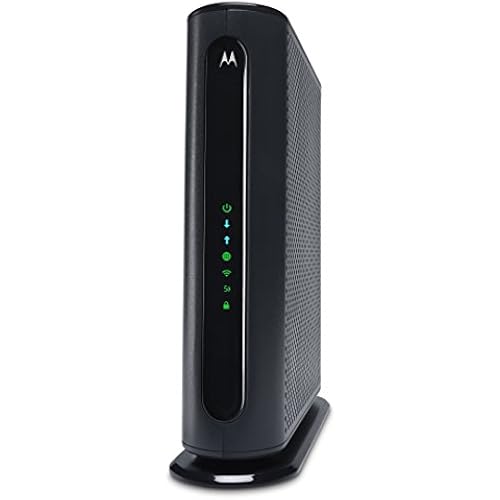 Motorola MG7540 Cable Modem WiFi Router Combo | Approved by Comcast Xfinity, Cox, Spectrum | Plans Up to 300 Mbps | AC1600 WiFi Speed | DOCSIS 3.0