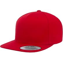 YP Classics 6089 Wool-Blended 6 Panel High Profile Flatbill Snapback Cap