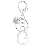 Le produit comprend : Vous recevrez un magnifique porte-clés avec la lettre initiale 