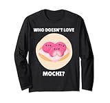 Lindo alimento Kawaii Mochi ¿Quién no ama Mochi? Amante Mochi Manga Larga