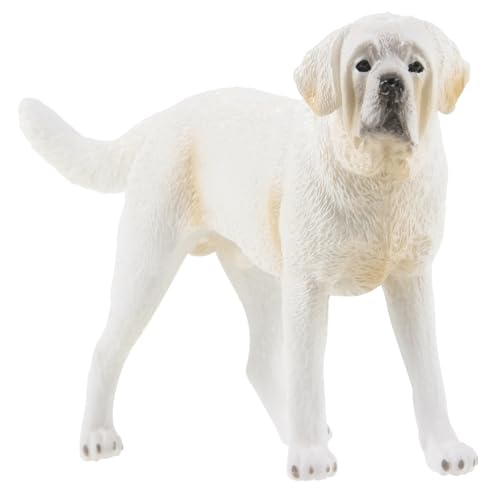 Toyvian Statuetta di Cane in Piedi Cucciolo Bassotto Decorazione Plastica per Bambini Ornamento Creativo Casa Giardino
