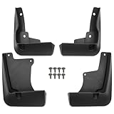 Motoforti Guardabarros, Protectores Contra Salpicaduras, para Toyota Camry, Pl�stico, Negro, 1 Juego