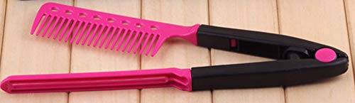 Nouveau modèle de peigne pour cheveux bouclés, style lissage en V – vue 3