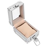 CIMAXIC Scatola Portagioie per Orologi in Alluminio con Serratura, Cuscini Flessibili e Design Compatto, per Viaggi e Custodia Sicura un Singolo Orologio