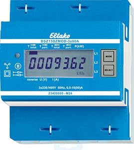 Eltako Modbus compteur triphasé MID pour stopper les erreurs