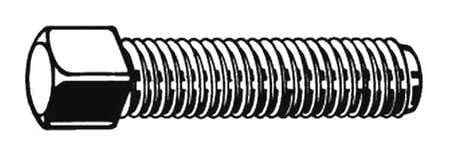 M24 x 120mm Plain Steel Square Head Machine Bolts, 5 pk.
