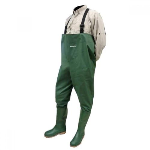 Vadeadores de pesca PVC waders 40 botas altas impermeables
