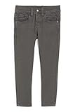 Länge: Normale Länge C&A Kinder Jungen Hosen 5-Pocket Skinny dunkelgrau 104