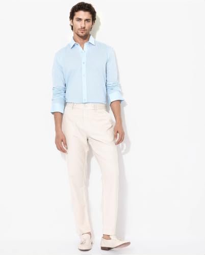 Image of Rare Rabbit Regular fit Plain Shirt