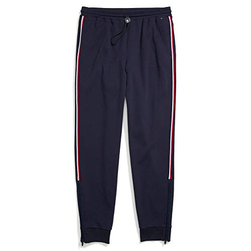 Tommy Hilfiger Women's Adaptive Pant with Adjustable Hems and Elastic Waist