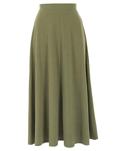 [神戸レタス] カットソー マキシ スカート [M2472] レディース