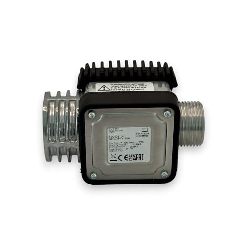 PIUSI Digitales Turbinenzähler für Diesel mit Durchflüssen bis zu 120 l/min, Druck 20 bar, Anschluss M 1 BSP - F 1 BSP | K24 F00408100