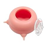 Diseñado para cachorros y gatitos de una semana en adelante, el alimentador de pezones está hecho de silicona, suave, flexible y duradero, fácil de limpiar.