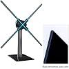 3DhologramFan Stand and Multi-Function Base,3d Holographic stand Suitable for 27.5 Holographic Projector or Smaller Fans
