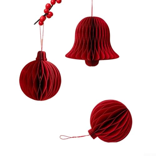 Faroles ecológicos de la bola del origami 3D para celebrar con estilo durante las diversas festividades (b)