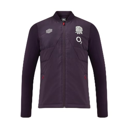 Umbro Mens England Rugby Thermal Jacket 2024 Adults Nightshade L