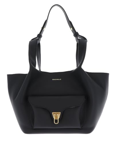 Sac à main Beat Shopping Coccinelle en cuir grainé italien