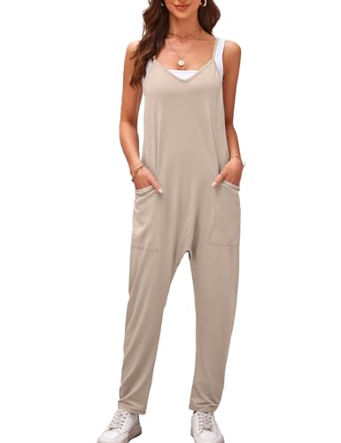 Overol holgado para mujer Sukany perfecto para paseos de verano y días casuales en la playa