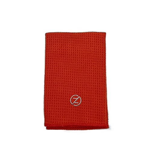 Zero Friction Premium Microfiber Golf Towel, Red (TOW20006) 26.00" x 16.00"