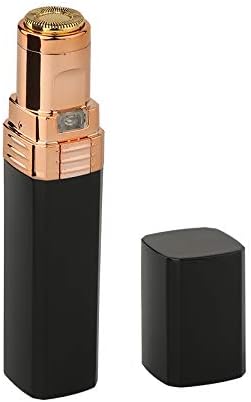 runya Eyebrow Hair Remover Portable Electric Eyebrow Trimmer Epilator for Women Eyebrow Razor with Light Painless Ficial Hair Remover(Battery NOT Included) Rose Gold