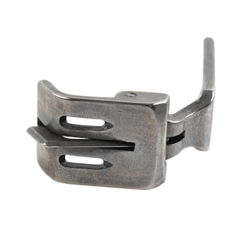 Cnonee1 5/16" Steel Center Edge Double Needle Presser Foot miniatura 1