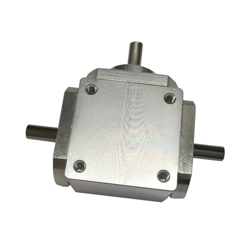 Gearbox 1 to 1 Transmission Commutator 90 Degree Steering Gearbox 1M 20T Angle Corner Device 6mm Co-Direction Dual Shaft Steering Direction