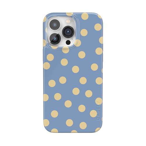 Casely iPhone 14 Pro Case | in the Spotlight | Pastel Polka Dot | Compatible with MagSafe | Classic Ultra Thin Design