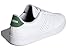 Adidas Women's Advantage 2.0, White/White/Green, 11