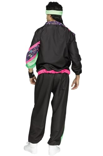 Fun World Men's 80's Track Suit Costume