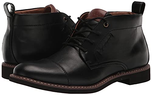 Tommy Hilfiger Men's Gibby Chukka Boot, Black 001, 10.5 #TOP6