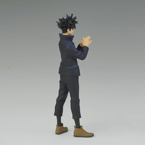 Bandai - Banpresto - Jujutsu Kaisen - Megumi Fushiguro - Figurine de Collection Jukon no Kata - Grande Figurine Megumi Collector 16cm - Licence Officielle Jujutsu Kaisen - Idée Cadeau Manga -BP18612P