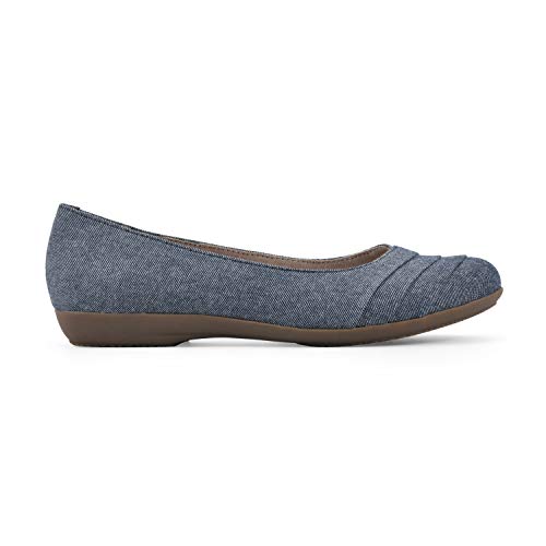 Image of Cliffs by White Mountain Women's Clara Cushioned Ballet Flat