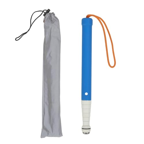 Canne blanche de marche portable pour les déplacements des seniors