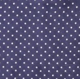 Wyoming Traders XL 42 Inch Wild Rag Polka Dot Navy Silk Scarf Bandana2