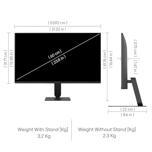 Image of LG24U411A-BN Smartchoice 60 cm (24-inch) Full HD (1920 x 1080) IPS Monitor, 3-Side Virtually Borderless, 1ms MBR, 120Hz, sRGB 99%(Typ.), HDR10, Reader Mode, Flicker Safe, VGA, HDMI, Slim Stand, Black