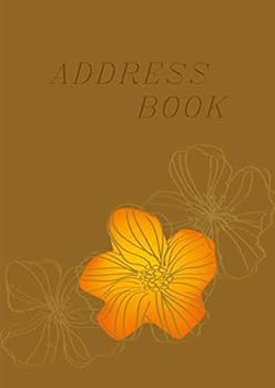 Paperback Address book: Art style design [ keep organised Name, Address, Phone, Fax , E-mail ] Book