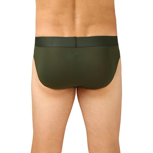 Image of Van Heusen Men's Brief Pack of- 1 | Air Series| Light as air |Ultralight for superior comfort| Mesh Fabric | Breathable Active Trunks - Moisture-Wicking| Sweat Absorbant | Stretch Cotton Blend| Underwear for Active Wear | Style 40007