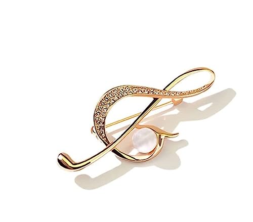 Broches musique femme exquis manteau pull costume accessoires broche LNNSHX