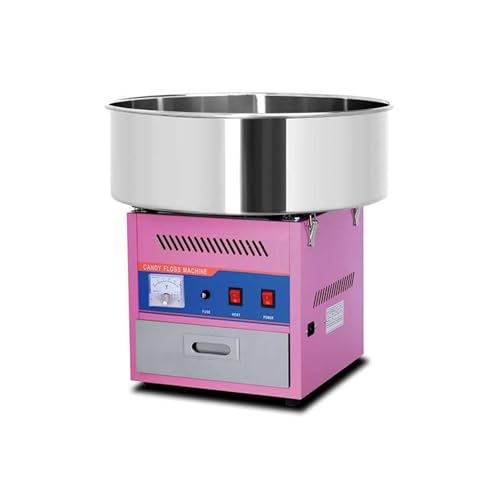 Machine Barbe à Papa Professionnelle - 1,8 kg/h - Cuve Inox - Idéale Événementiel et Fêtes