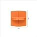 Fiskars TripleTrack Trimmer Replacement Blades - 2 Pack - High Profile Style I Blades for Cutting and Scoring - Arts and Crafts - Orange