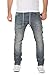 Produktbild WOTEGA Freizeithose Slim Fit Herren Hose Jogging Jeans Für Männer Hosen Stretch Jeanshose Noah, Grau (Turbulence Grey 3R4215), W30/L34